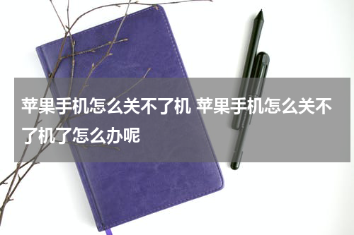 苹果手机怎么关不了机 苹果手机怎么关不了机了怎么办呢