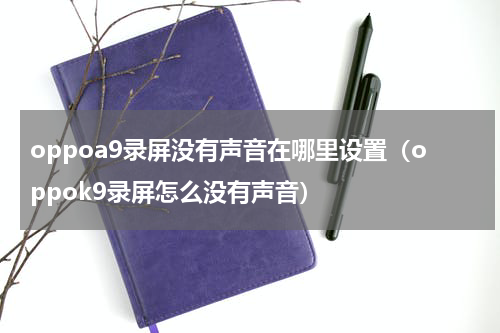 oppoa9录屏没有声音在哪里设置（oppok9录屏怎么没有声音）