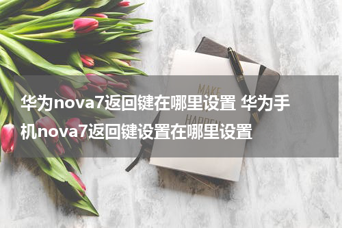 华为nova7返回键在哪里设置 华为手机nova7返回键设置在哪里设置