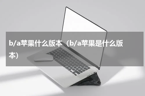 b/a苹果什么版本（b/a苹果是什么版本）