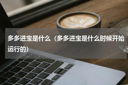 多多进宝是什么（多多进宝是什么时候开始运行的）