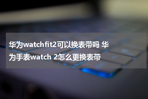华为watchfit2可以换表带吗 华为手表watch 2怎么更换表带