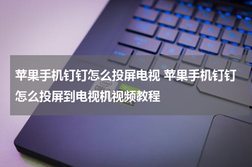 苹果手机钉钉怎么投屏电视 苹果手机钉钉怎么投屏到电视机视频教程