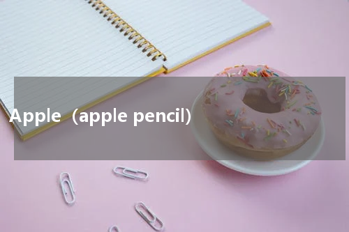 Apple（apple pencil）
