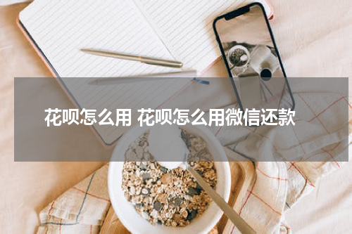 花呗怎么用 花呗怎么用微信还款