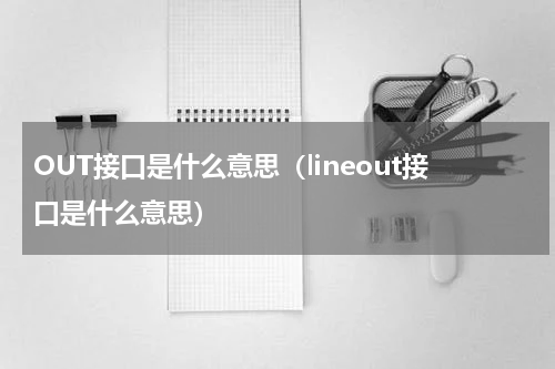 OUT接口是什么意思（lineout接口是什么意思）