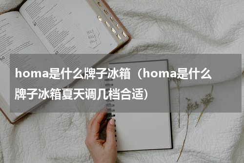 homa是什么牌子冰箱（homa是什么牌子冰箱夏天调几档合适）