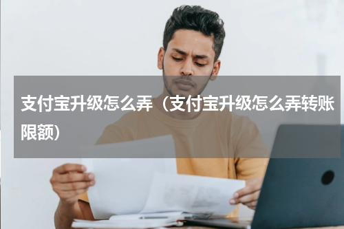 支付宝升级怎么弄（支付宝升级怎么弄转账限额）