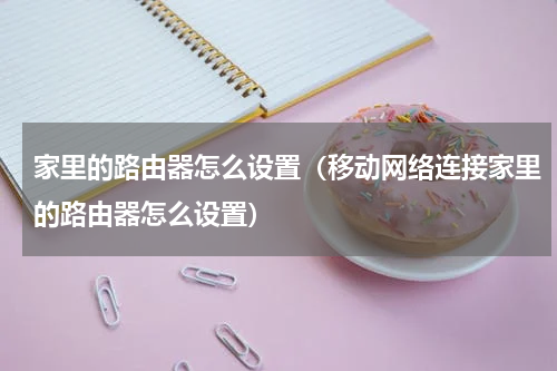 家里的路由器怎么设置（移动网络连接家里的路由器怎么设置）