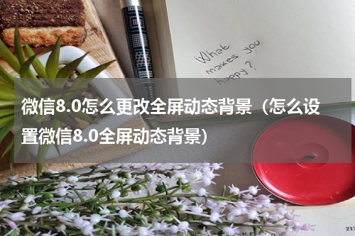 微信8.0怎么更改全屏动态背景（怎么设置微信8.0全屏动态背景）
