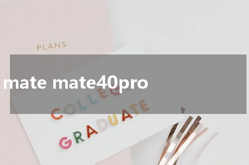 mate mate40pro