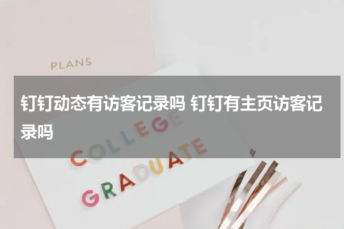钉钉动态有访客记录吗 钉钉有主页访客记录吗