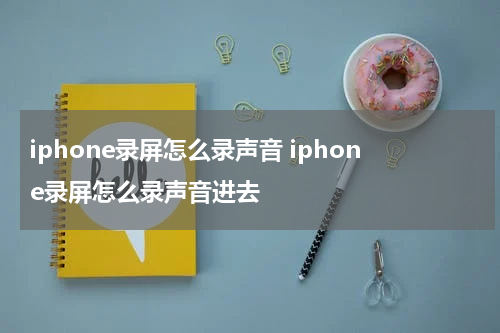 iphone录屏怎么录声音 iphone录屏怎么录声音进去