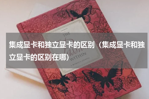 集成显卡和独立显卡的区别（集成显卡和独立显卡的区别在哪）