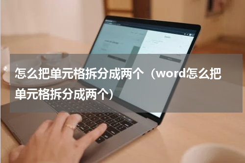 怎么把单元格拆分成两个（word怎么把单元格拆分成两个）