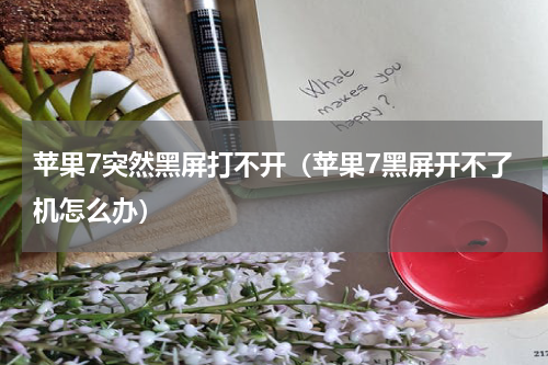 苹果7突然黑屏打不开（苹果7黑屏开不了机怎么办）