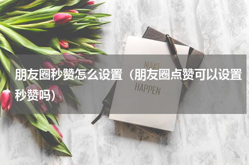 朋友圈秒赞怎么设置（朋友圈点赞可以设置秒赞吗）
