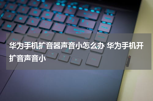 华为手机扩音器声音小怎么办 华为手机开扩音声音小