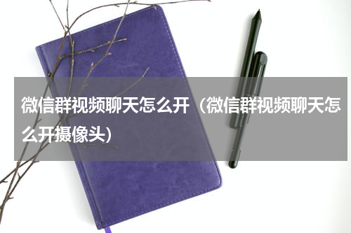 微信群视频聊天怎么开（微信群视频聊天怎么开摄像头）