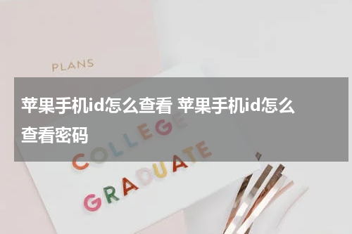 苹果手机id怎么查看 苹果手机id怎么查看密码