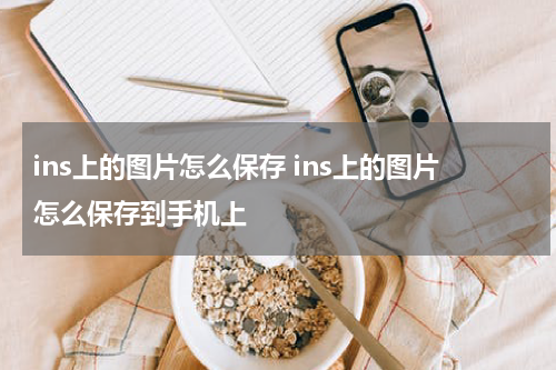 ins上的图片怎么保存 ins上的图片怎么保存到手机上