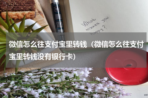 微信怎么往支付宝里转钱（微信怎么往支付宝里转钱没有银行卡）