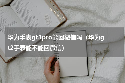 华为手表gt3pro能回微信吗（华为gt2手表能不能回微信）