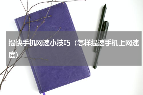 提快手机网速小技巧（怎样提速手机上网速度）