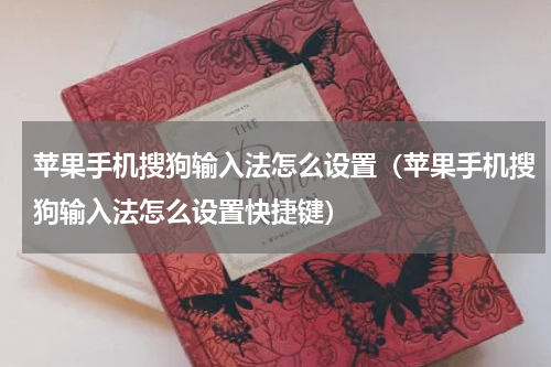 苹果手机搜狗输入法怎么设置（苹果手机搜狗输入法怎么设置快捷键）