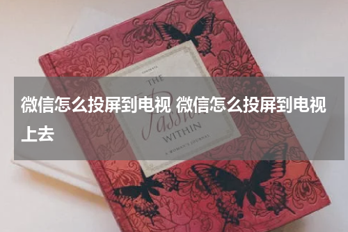 微信怎么投屏到电视 微信怎么投屏到电视上去