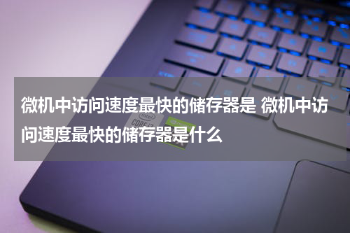 微机中访问速度最快的储存器是 微机中访问速度最快的储存器是什么