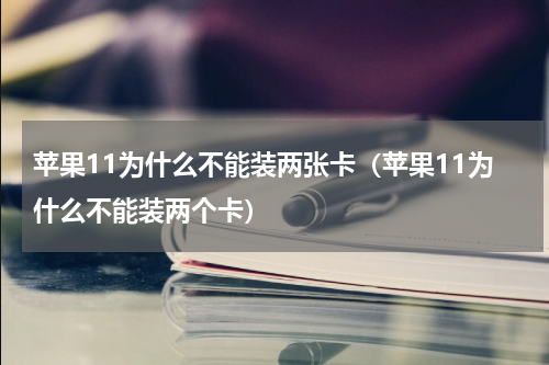 苹果11为什么不能装两张卡（苹果11为什么不能装两个卡）