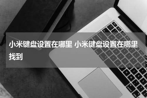 小米键盘设置在哪里 小米键盘设置在哪里找到