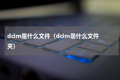 dcim是什么文件（dcim是什么文件夹）