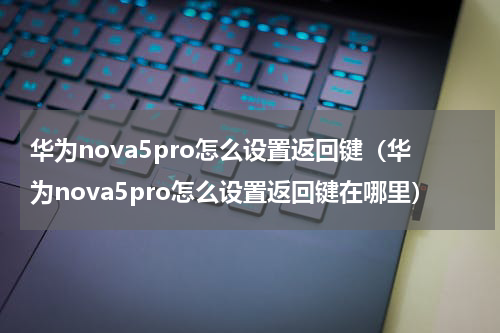 华为nova5pro怎么设置返回键（华为nova5pro怎么设置返回键在哪里）