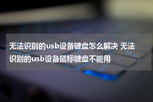 无法识别的usb设备键盘怎么解决 无法识别的usb设备鼠标键盘不能用