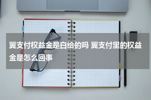 翼支付权益金是白给的吗 翼支付里的权益金是怎么回事