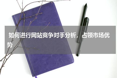  如何进行网站竞争对手分析，占领市场优势