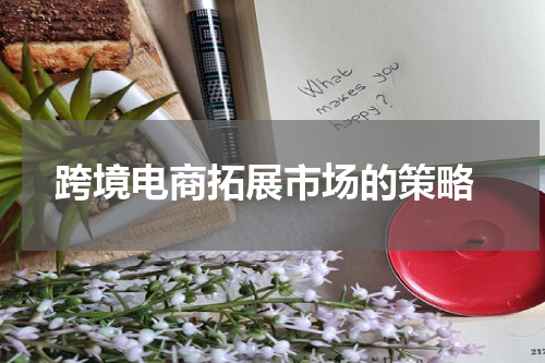  跨境电商拓展市场的策略