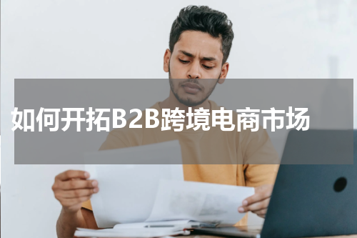  如何开拓B2B跨境电商市场