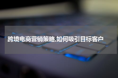  跨境电商营销策略,如何吸引目标客户