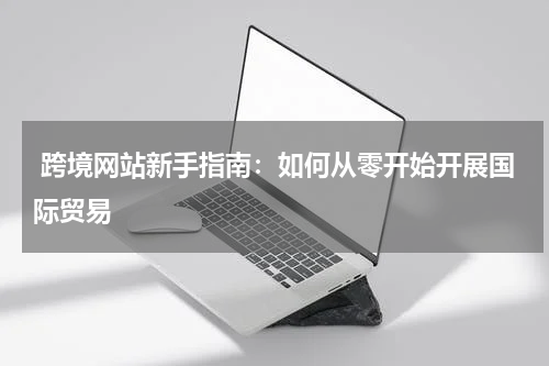  跨境网站新手指南：如何从零开始开展国际贸易
