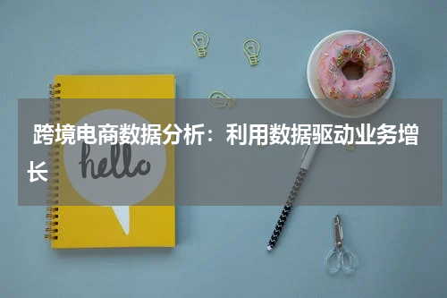  跨境电商数据分析：利用数据驱动业务增长