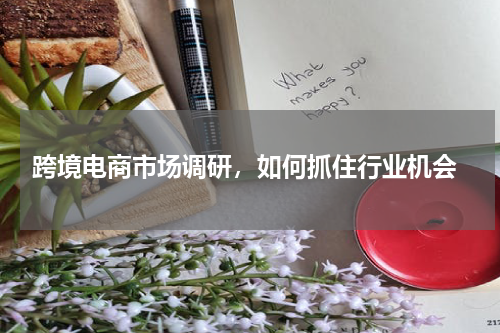  跨境电商市场调研，如何抓住行业机会