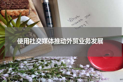  使用社交媒体推动外贸业务发展