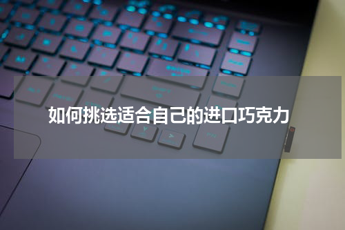  如何挑选适合自己的进口巧克力