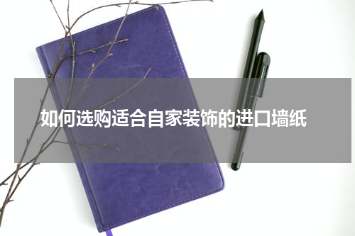  如何选购适合自家装饰的进口墙纸