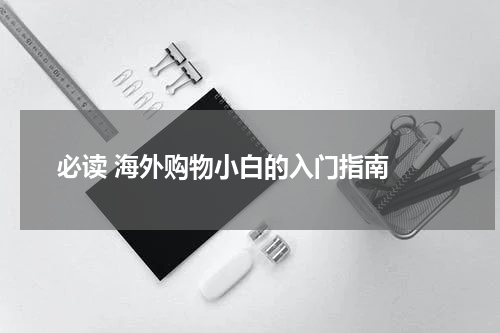  必读 海外购物小白的入门指南 