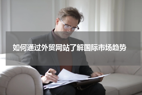  如何通过外贸网站了解国际市场趋势
