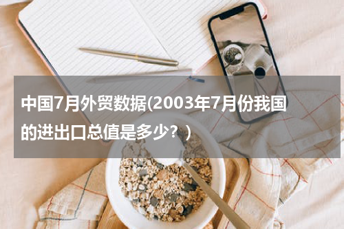 中国7月外贸数据(2003年7月份我国的进出口总值是多少？)
